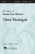 Three Madrigals Two-Part choral sheet music cover